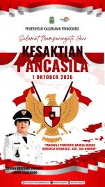 Selamat Hari Kesaktian Pancasila Tahun 2026